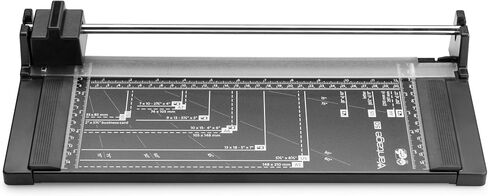 Dahle 508 Personal Rotary Trimmer, 18" Cut Length, 5 Sheet Capacity, Self-Sharpening, Automatic Clamp, German Engineered Paper Cutter in Kuwait