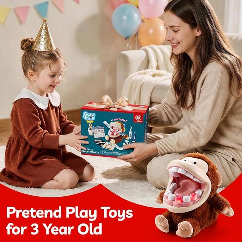 TOP BRIGHT Interactive Dentist Play Set with LED Light & Sound Effects in Saudi Arabia