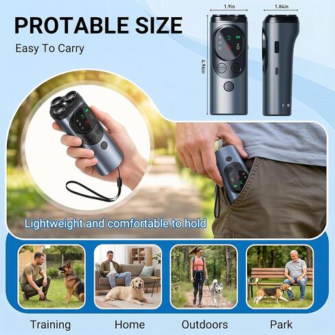 FamilyKit Dog Bark Deterrent Device, 3X Ultrasonic Anti Barking Device in Kuwait