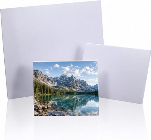 Photo Paper for Printer Picture Printer Paper Glossy White Photographic Paper Photo Quality Printer Paper Variety Pack (60 Sheets,3.5 x 5 Inch, 4 x 6 Inch, 5 x 7 Inch) in Kuwait