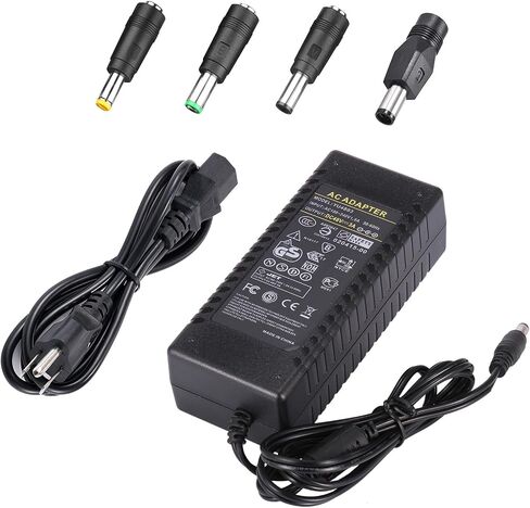 مصدر طاقة 48 فولت 310 مللي أمبير - محول COOLM 48 فولت لهواتف VOIP Polycom IP VVX 300، 301، 310، 311، 400، 401، 410، 411، 500، 501، 511، 600، 601، 611، 1500، Sound Point IP 560، 670 (كابل 6.6 قدم) in Kuwait