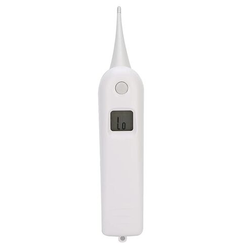 Digital Electronic Pet Thermometer – Fast 30s Reading, LCD Display, Memory Function for Dogs, Cats, Horses, Pigs, Sheep, Cattle, Livestock in Kuwait