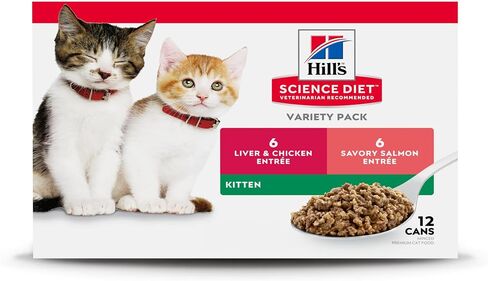 Hill's Science Diet Kitten Formula Wet Cat Food Variety Pack in Kuwait