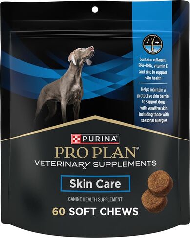 Purina Pro Plan Vet Skin Care Supplement for Dogs, 60 ct in Kuwait