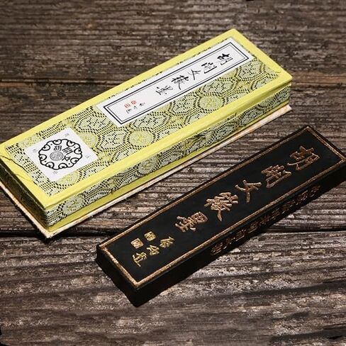 Anhui Tunxi Hu Kaiwen One Liang Special-Grade Pine-Soot Ink Block, Ink Stick, Calligraphy Supplies 徽墨 in Kuwait