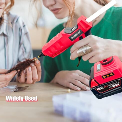 MONVICT 100W Cordless Glue Gun for Milwaukee 18V Battery, Upgraded in Kuwait