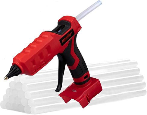 Mellif Cordless Hot Glue Gun Compatible with Milwaukee 18V Battery in Kuwait