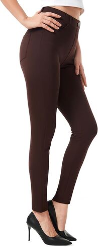 AFITNE Women's Yoga Dress Pants 2026 Skinny Pull On Work Pants Stretchy Slim Fit Leg Office Casual Slacks in Kuwait