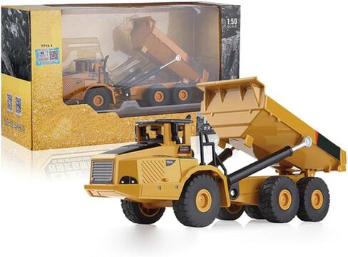 FRCOLOR 1: 50 Alloy Dump Truck Model Toy for Boy Girl Indoor Play in Kuwait