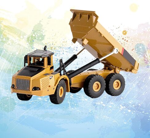 FRCOLOR 1: 50 Alloy Dump Truck Model Toy for Boy Girl Indoor Play in Kuwait