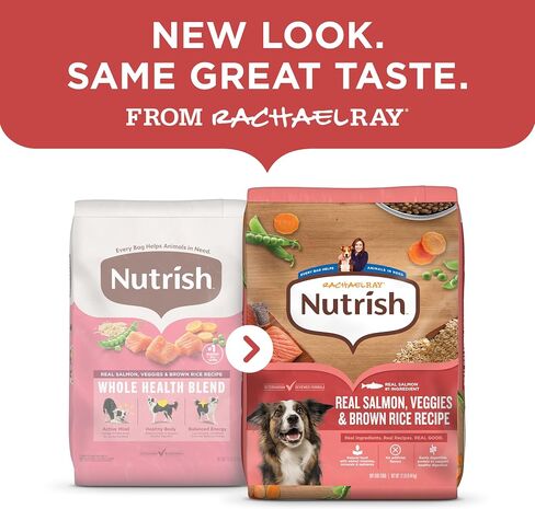 Nutrish Salmon Dry Dog Food, 12 lb. Bag (Rachael Ray) in Kuwait