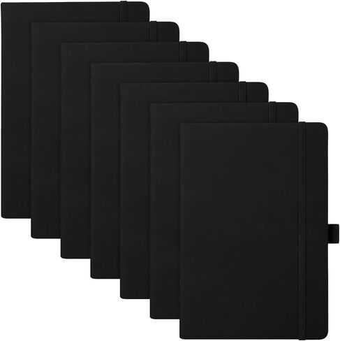 Laumoi 14 Pack Lined Journal Notebooks 5.5 x 8.2 Inch A5 Hardcover Notebook College Ruled Notepad with Pen Holder PU Leather Ruled Lined Journals for School Business Work Writing(Morandi Color) in Kuwait