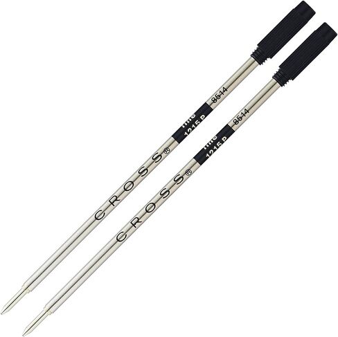Cross 85142 Refills For Ballpoint Pens, Fine, Black Ink, 2/Pack in Kuwait