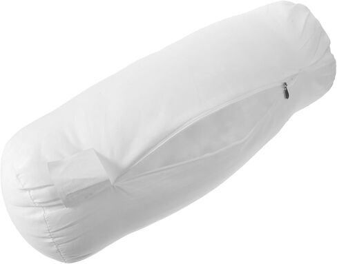 Bolster Pillow Insert White Cylindrical Pillow Inner Core for Home Decor in Kuwait