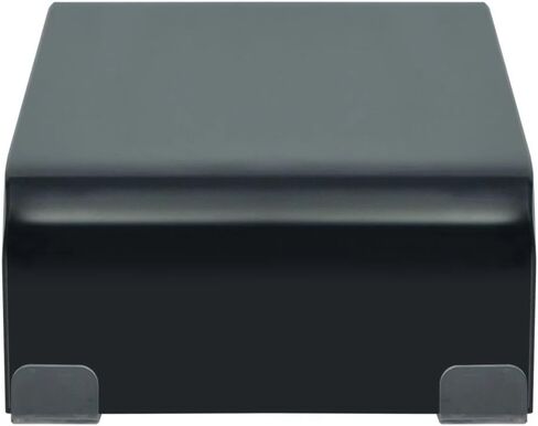 Fast delivery-Acrylic Monitor Riser for Office Home Desktop, Desktop Computer Monitor Stands for Laptop Screen TV Monitor, Keyboard Storage, Desk Riser Shelf Sturdy Glass Black 23.6"x9.8"x4.4" in Kuwait