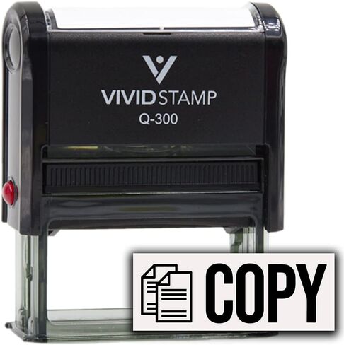 Copy (Papers) Self Inking Rubber Stamp (Black Ink) - Q-200 in Kuwait
