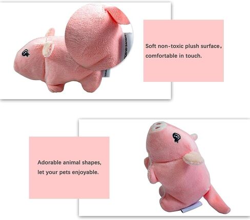 LEGEND SANDY Squeaky Plush Dog Toy Pack for Puppy, Small Puppy Chew Toys in Kuwait