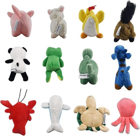 LEGEND SANDY Squeaky Plush Dog Toy Pack for Puppy, Small Puppy Chew Toys in Kuwait