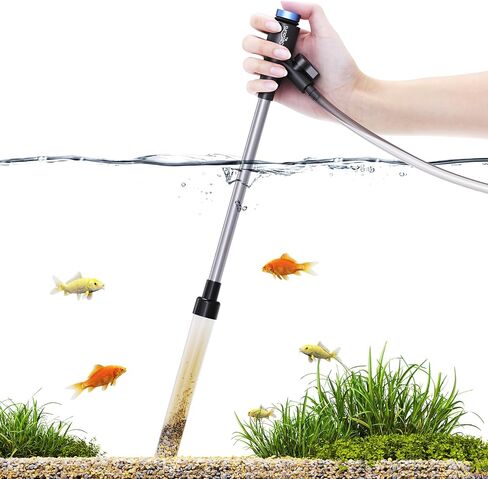 SEAOURA Water Cleaner Gravel Siphon for Aquariums Vacuum Up to 50 Gal in Kuwait