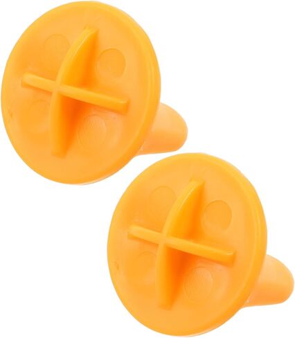 ibasenice 2pcs Slide Screw Caps Tightener: Indoor Plastic Toddler Slide Screw Caps Tightener - Anti-Loosening Plastic Fixing Nut Tool for Home Playground Fun in Kuwait