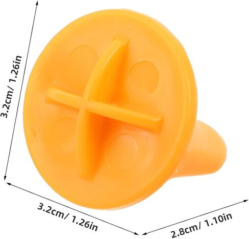 ibasenice 2pcs Slide Screw Caps Tightener: Indoor Plastic Toddler Slide Screw Caps Tightener - Anti-Loosening Plastic Fixing Nut Tool for Home Playground Fun in Kuwait