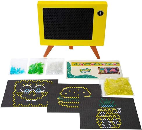 Well Played Spongebob Squarepants Light Board - Interactive Toy for Kids - Spongebob Themed Fun Activity for Constructive and Creative Play - Ages 6 in Saudi Arabia