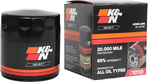 K&N Select Oil Filter: Designed to Protect your Engine: Fits Select ACURA/HONDA/MITSUBISHI/NISSAN Vehicle Models (See Product Description for Full List of Compatible Vehicles), SO-1010 in Kuwait