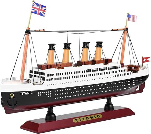RMS Titanic Wooden Cruise Ship Model 11.8 Inch in Kuwait
