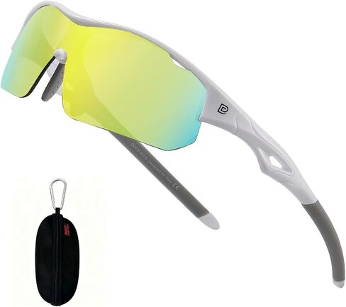 DUCO Sports Youth Baseball Sunglasses for Kids Unbreakable TR90 Frame Lightweight Sun Glasses for Boys and Girls DK261 in Kuwait