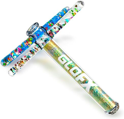 GloFX Liquid X Glitter Wand Expansion Pack – 6 Colored Vision Wands – Unlock Endless Wand Combinations with Your Kaleidoscope Tube – Sensory Refill for Ages 15+ in Kuwait