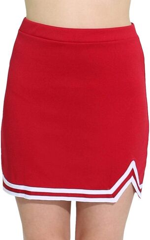 Danzcue Girls Double V A-Line Cheer Uniform Skirt in Kuwait