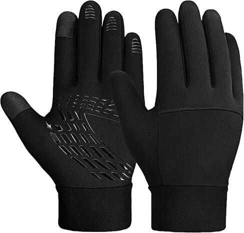 YukiniYa Kids Winter Gloves Thick Soft Fleece Warm Touch Screen Anti-slip for Boys Girls 3-15 Years Cycling School in Kuwait
