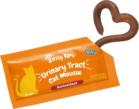 Zesty Paws Cat Urinary Supplement Mousse - Chicken, 14 Ct in Kuwait