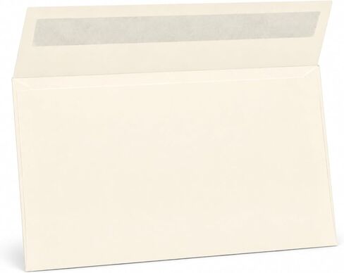 100 Pack of A2 Cream Envelopes - 70lb Premium Natural Opaque Text for Professional, Secure, and Large Scale Mailing Needs - Perfect for Businesses, Invitations and Personal Use (Cream, A2) in Kuwait