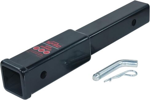 TOPTOW Hitch Extender 8-1/2" Extension Length, Fits for 2 inch Receiver, Anti-Rattle Bolt, with Hitch Pin Kit in Kuwait