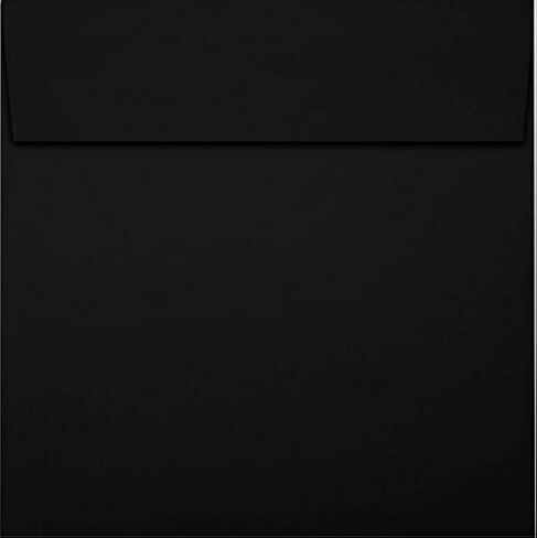مغلفات دعوة مربعة من LUXPaper | قشر واضغط | 4 × 4 بوصة | أبيض ساطع | 70 رطل. نص | 50 الكمية in Kuwait