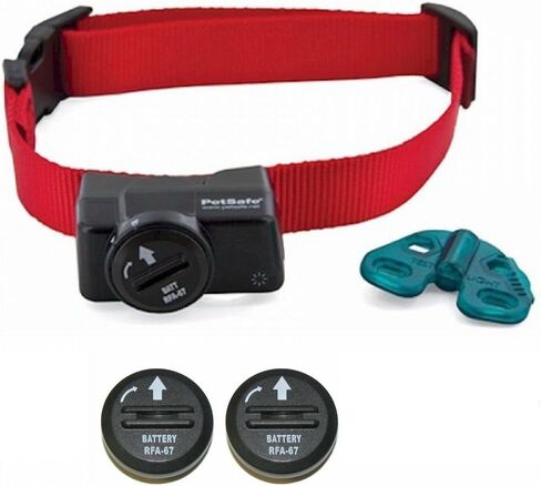حزام طوق إضافي فاخر خفيف الوزن من Petsafe UL-275 (أحمر) in Kuwait