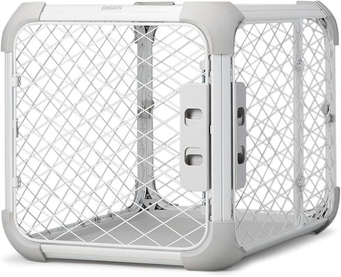 Diggs Evolv Modular Dog Crate for Dogs Up to 16" Tall, Ash, Small in Kuwait