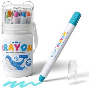 48 Colors Silky Twistable Crayons, Gel Washable Crayons for Beginner in Kuwait