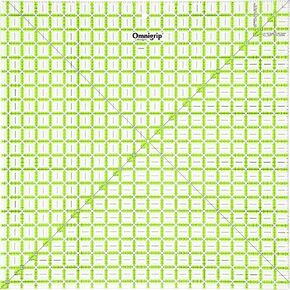 Omnigrip Non-Slip Square Quilting Ruler, Cuts 20-1/2" x 20-1/2" Fabric in Kuwait