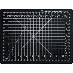 Dahle Vantage 10673 Premium Self-Healing Cutting Mat, 24"x36", 1/2" Grid, 5 Layers for Max Healing, Perfect for Crafts & Sewing, Black in Kuwait