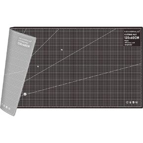 NEWBRAUG 36'' × 48'' Large Self Healing Cutting Double Sided 5-Ply Mat, Big Cutting Board for Rotary Cutting, Quilting, Sewing, Craft, Fabric & Scrapbooking(Green/Black) in Kuwait
