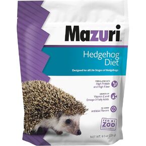 Mazuri | Nutritionally Complete Hedgehog Food | 8 Ounce (8 oz) Bag in Kuwait