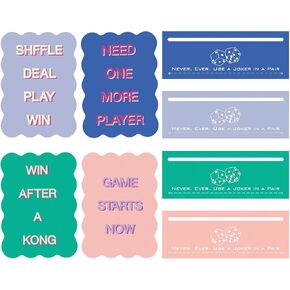 Vodolo 4 Pcs Mahjong Mixer Shufflers and 4pcs Card Line Finder,Thickened PVC Mahjong Accessories and Gifts for Beginners and Lovers, for Travel, Parties, Competitions, Game Nights in Kuwait