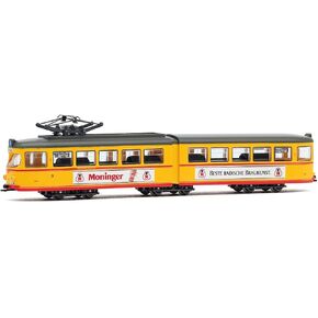 Arnold HN2615 Tram Duewag GT6, Two Front Lights VBK Karlsruhe – Moninger-Bier, ep. IV, Railway Electric Locomotive, for Ages A14+ in Saudi Arabia