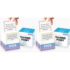 200 Kids Conversation Cards for Age 5-13; Fun Question Card Game for Family in Kuwait