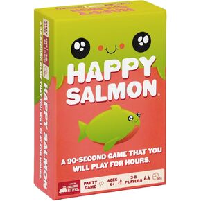 Exploding Kittens Happy Salmon, 3-8 Players, Ages 6+ Group Card Game in Kuwait