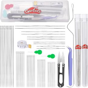 GarfxG 69 Pcs Beading Needles Set with Beading Tools for Jewelry Making in Kuwait