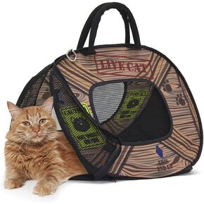 SportPet Designs Soft Sided Cat Carriers, Pattern 20" in Saudi Arabia