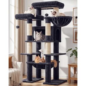 Globlazer Giant Tall Heavy Duty Cat Tower for Indoor Large Cats, F83B in Saudi Arabia